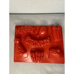 Jello Jigglers JELL-O MOLDS Happy Birthday Molds